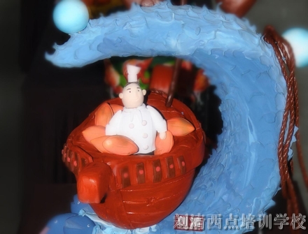 【0基础】烘焙培训学校第8天做出来的翻糖作品，惊艳整个朋友圈