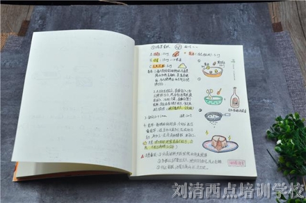 羡慕，原来这家烘焙培训学校都是这样做笔记的！
